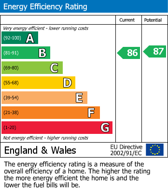 Energy Performance Certificate for Eversley Court Dane Road, Seaford