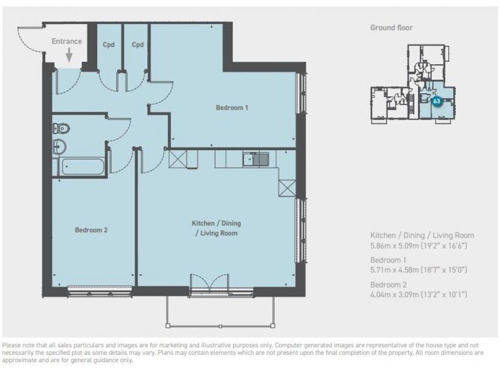 Floorplan for Sturt Farm, Haslemere, NEW BUILD