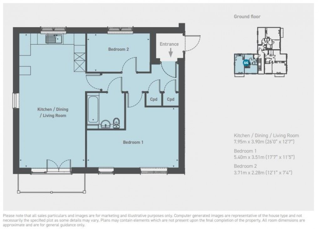 Floorplan for Sturt Farm, Haslemere, NEW BUILD