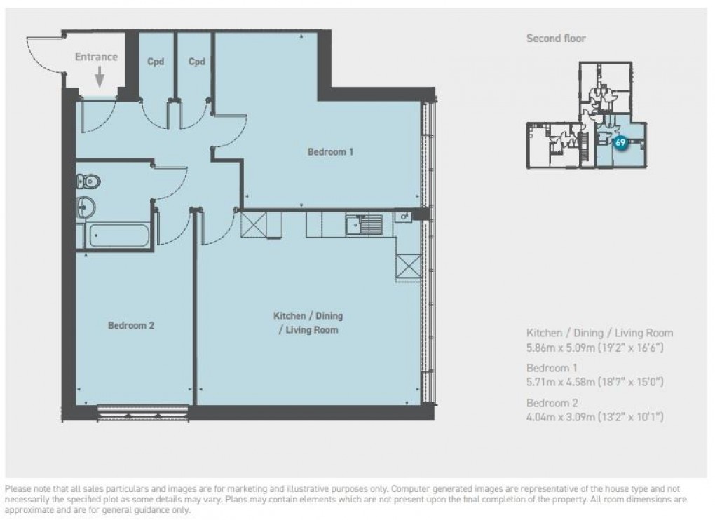 Floorplan for Sturt Farm, Haslemere, NEW BUILD