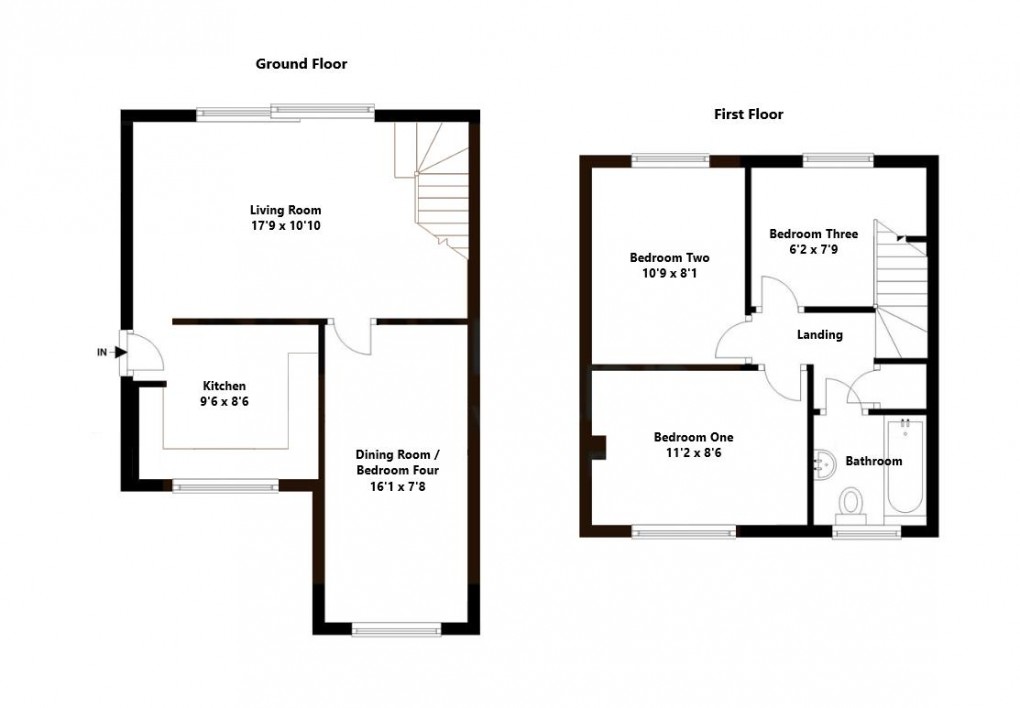 Floorplan for Johns Close, PEACEHAVEN