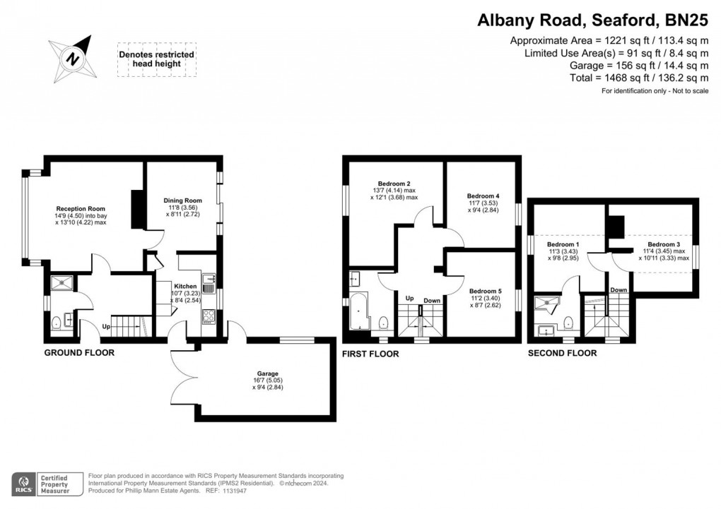 Floorplan for Albany Road, Seaford