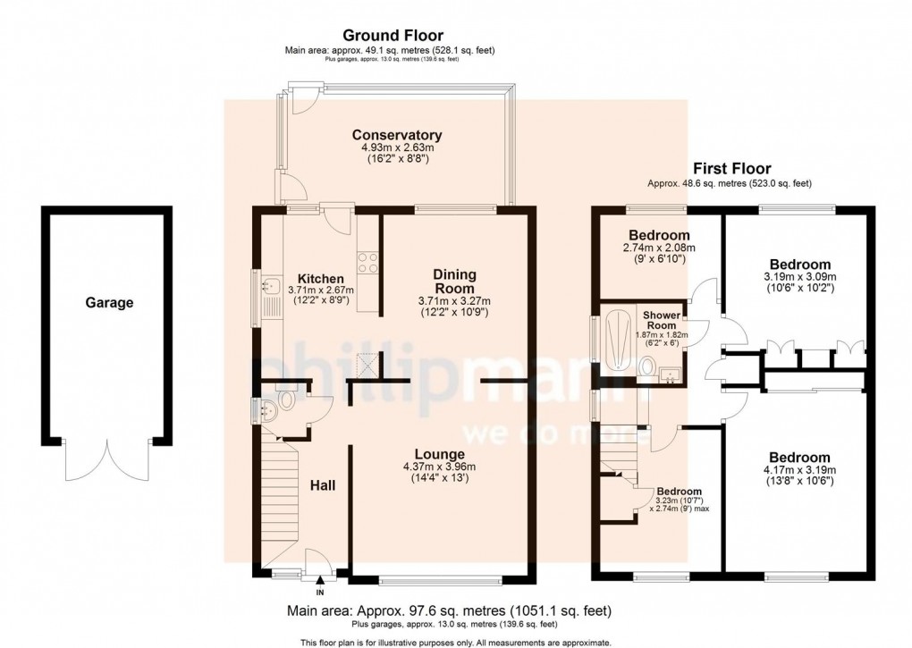 Floorplan for Balmoral Close, Seaford