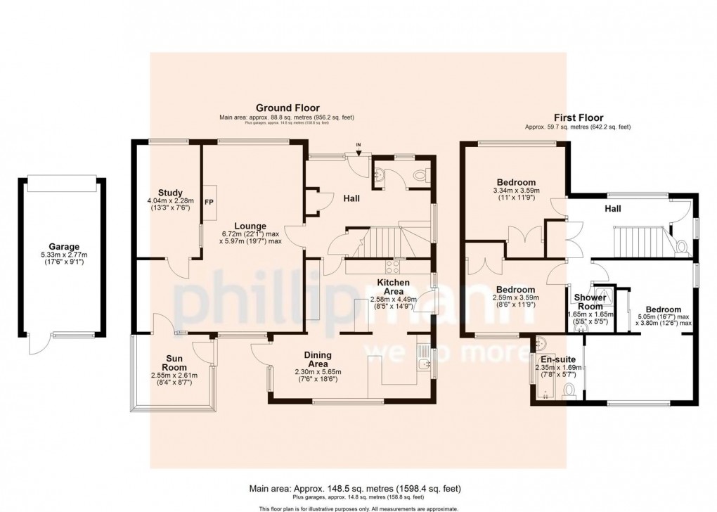 Floorplan for Sutton Avenue, Seaford