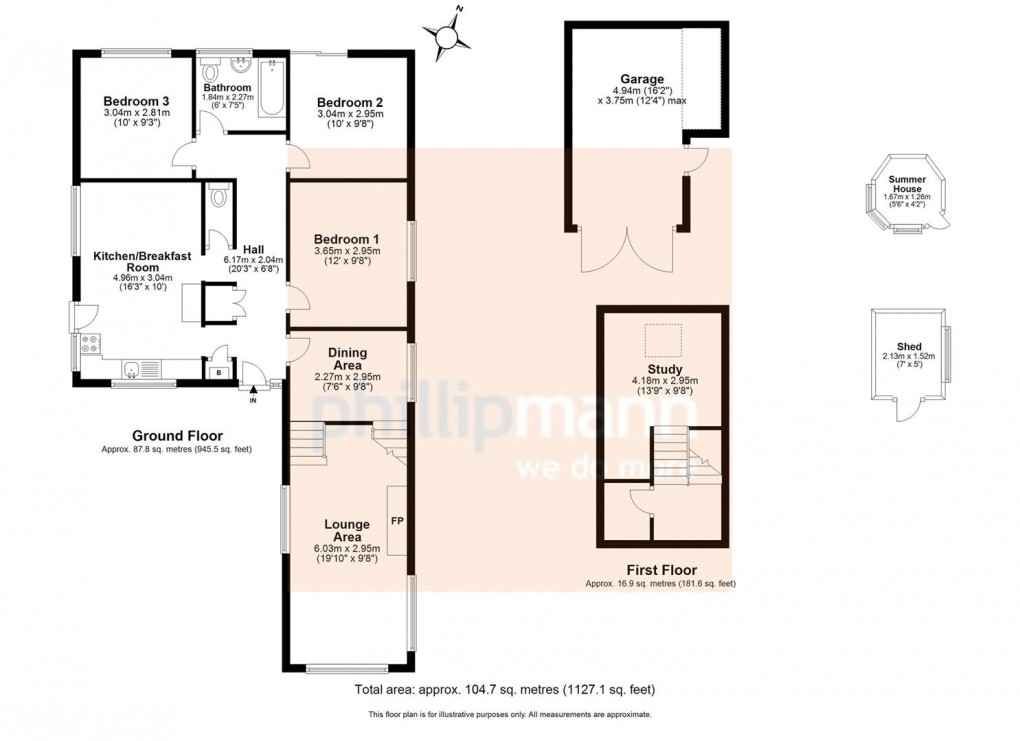 Floorplan for Lapierre Road, Newhaven