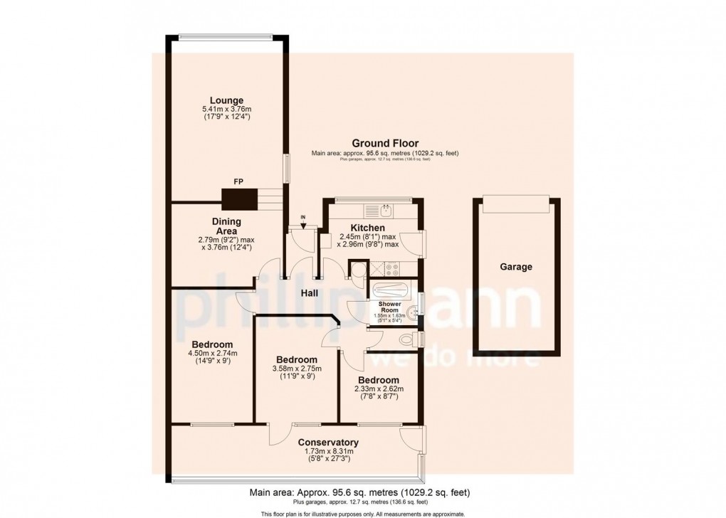 Floorplan for The Close, Newhaven