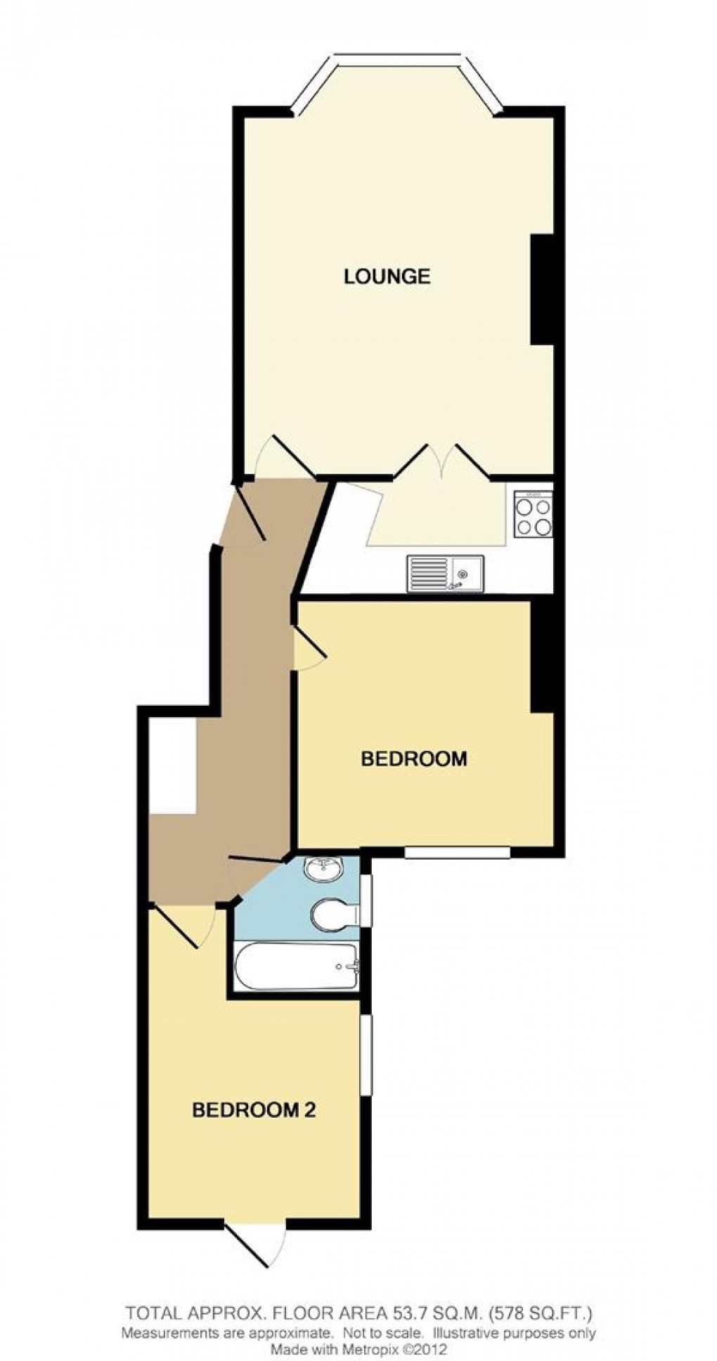 Floorplan for Pelham Place, Seaford