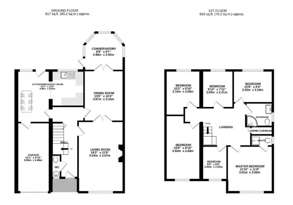 Floorplan for The Martins, Peacehaven