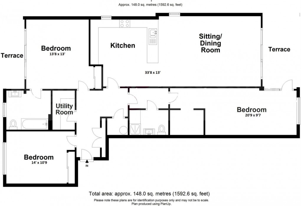 Floorplan for Claremont Road, Seaford