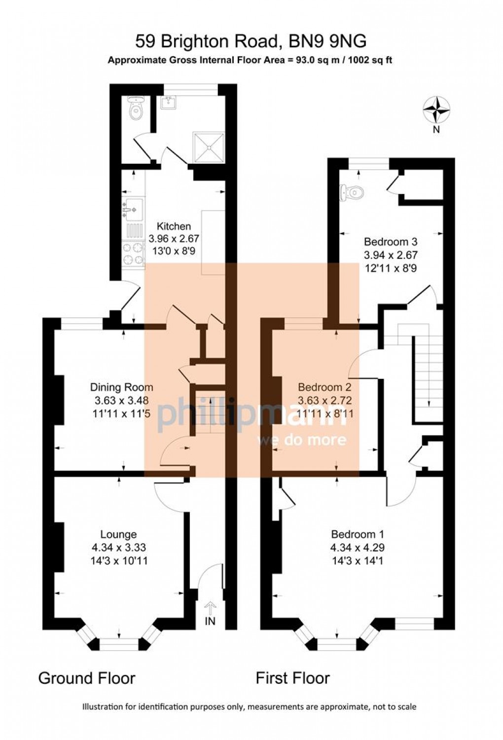 Floorplan for Brighton Road, Newhaven