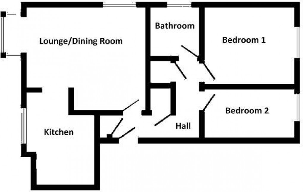 Floorplan for Lake Drive, Peacehaven