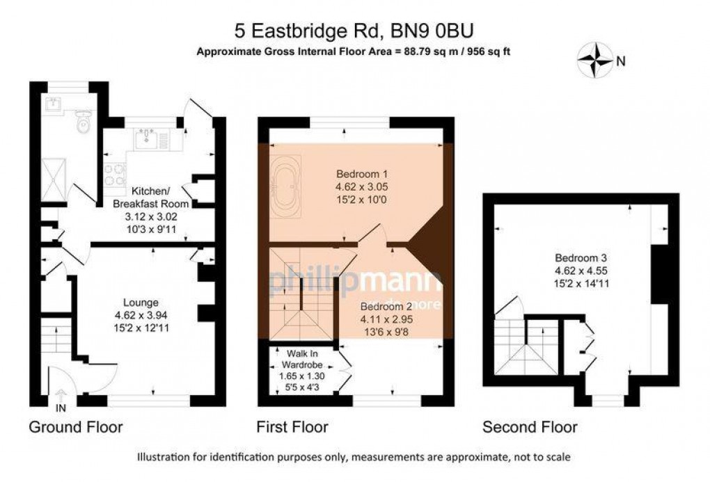 Floorplan for Eastbridge Road, NEWHAVEN