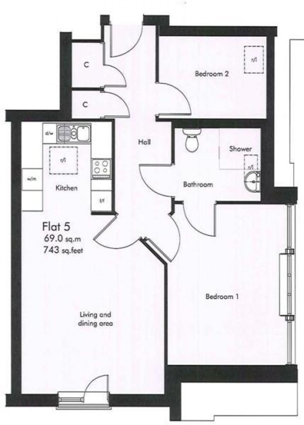 Floorplan for Sutton Avenue, Seaford