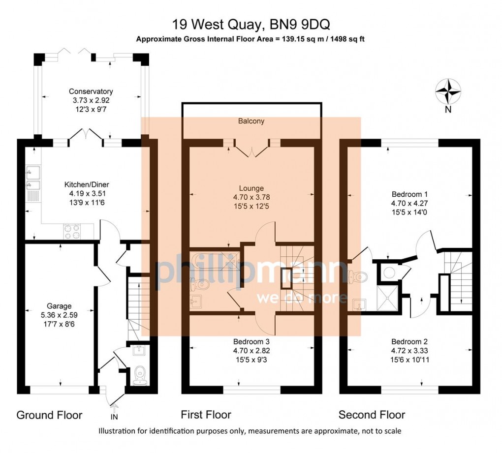 Floorplan for West Quay, NEWHAVEN