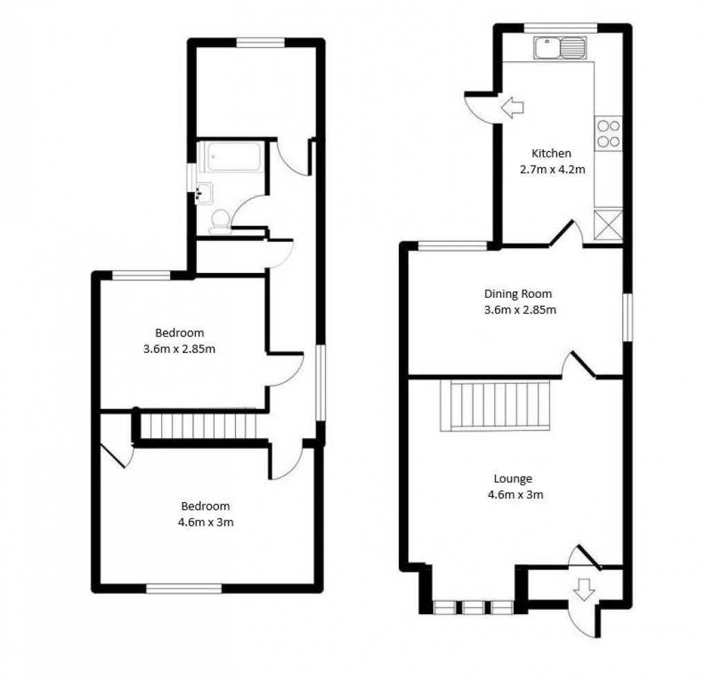 Floorplan for Norton Terrace, Newhaven