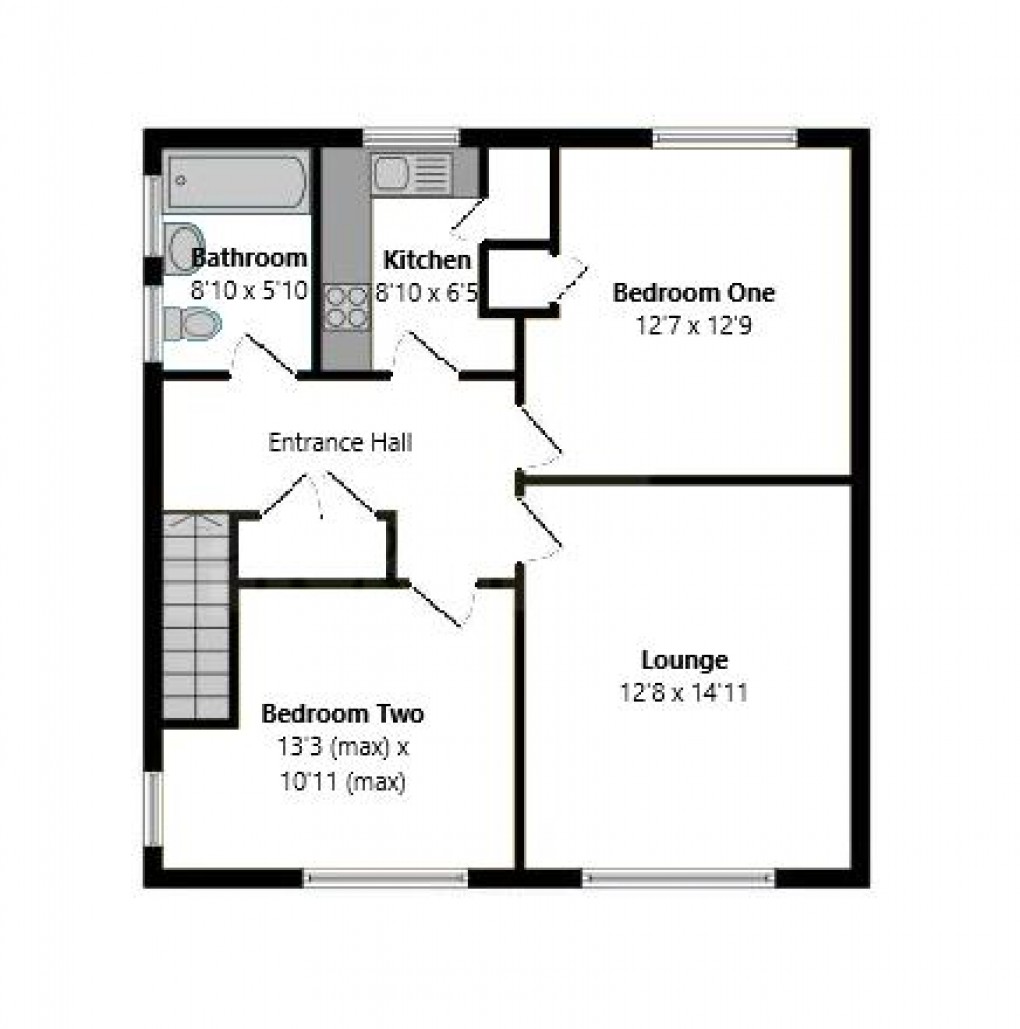 Floorplan for 69 Brambletyne Avenue, Saltdean, Brighton