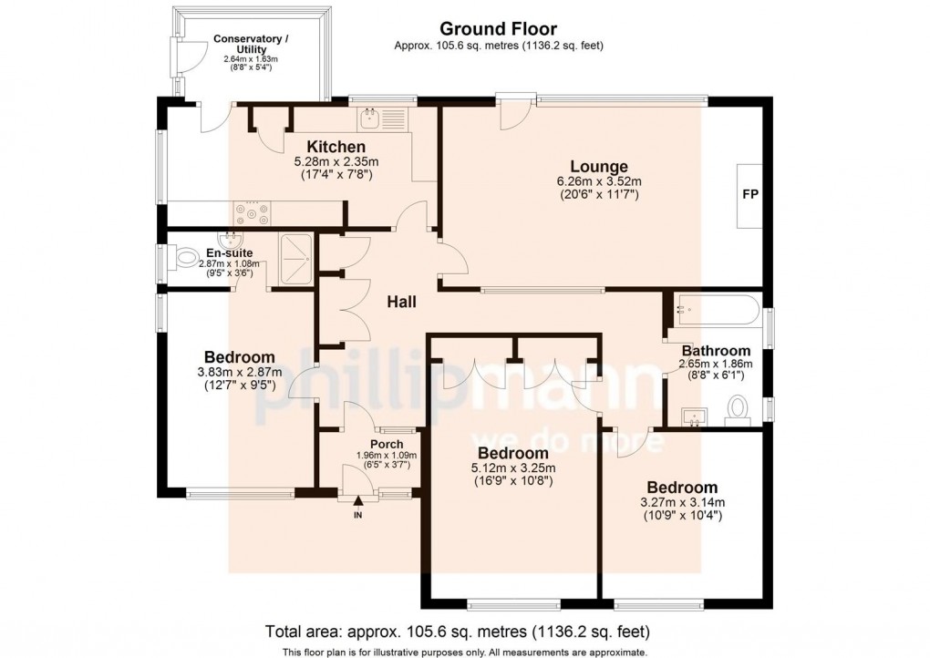 Floorplan for Chesterton Avenue, Seaford