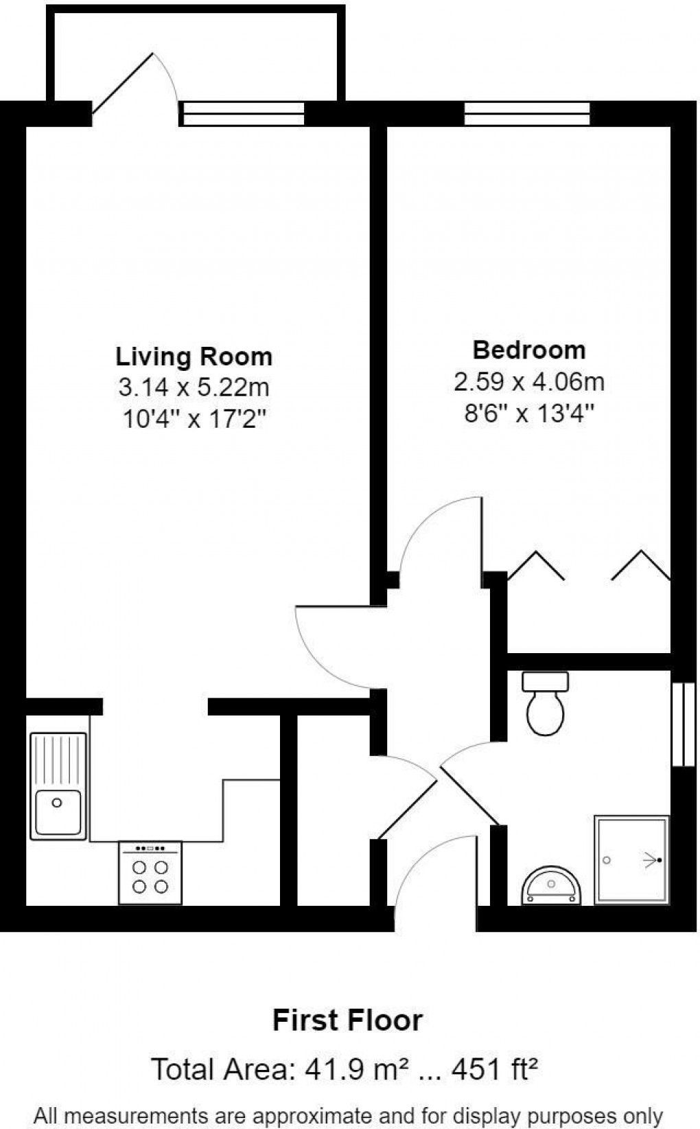 Floorplan for Claremont Road, Seaford