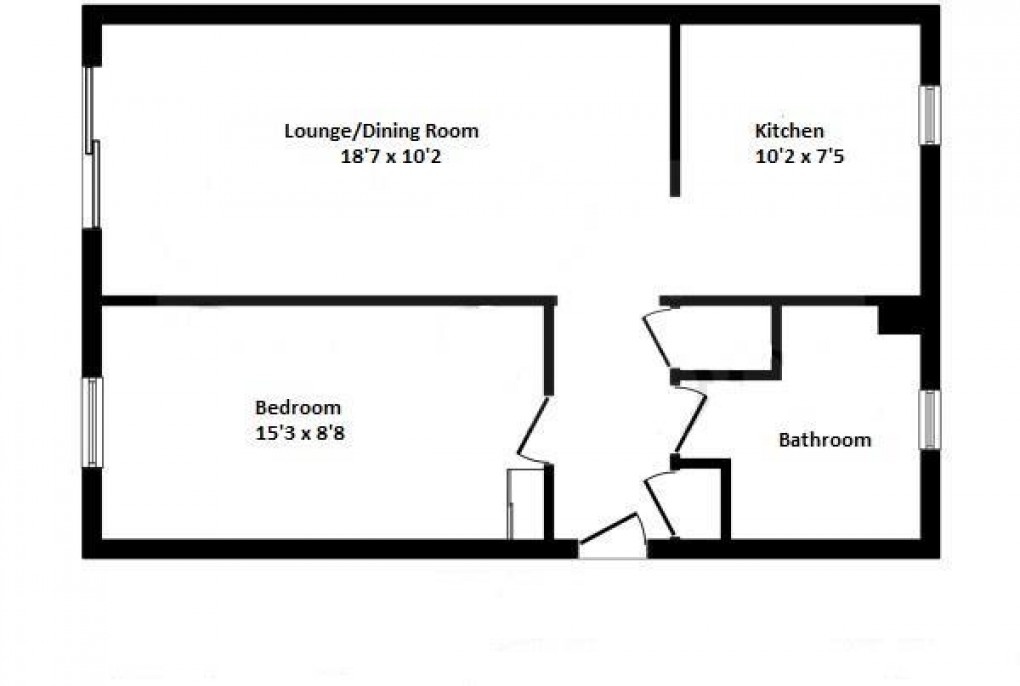 Floorplan for Balcombe Road, Peacehaven