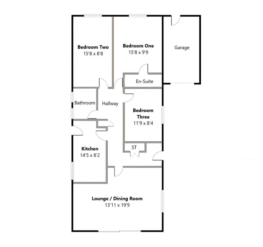 Floorplan for Anzac Close, Peacehaven