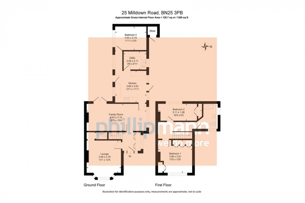 Floorplan for Milldown Road, Seaford