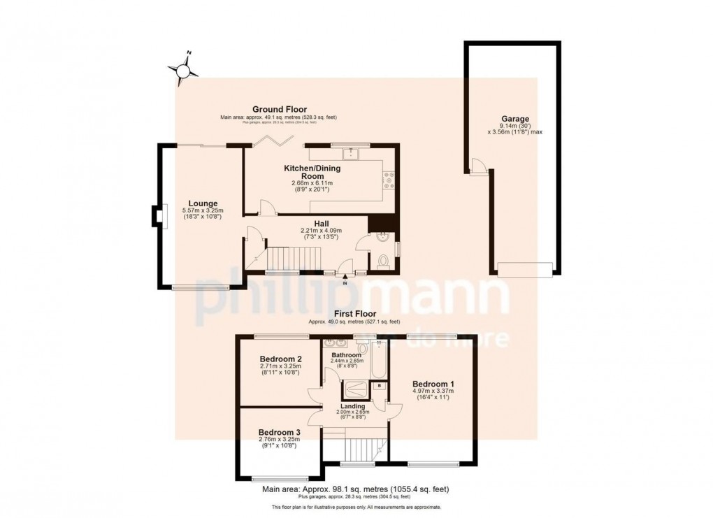 Floorplan for Cuckmere Road, Seaford