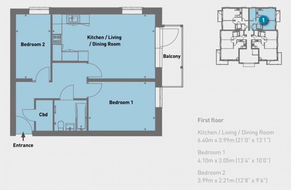 Floorplan for Parker Drive, Newhaven