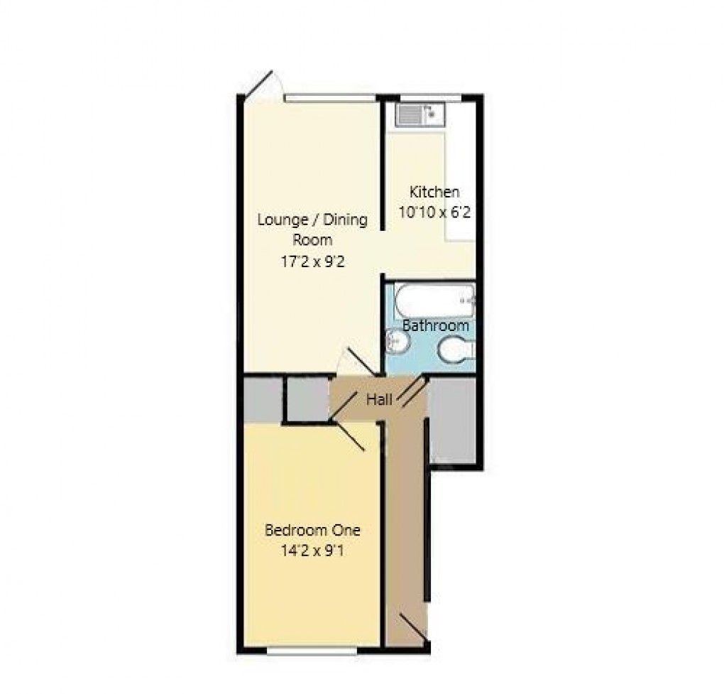 Floorplan for Cavell Avenue, Peacehaven