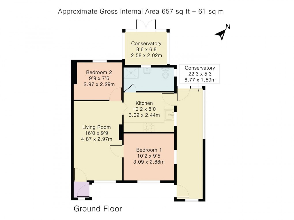 Floorplan for Cairo Avenue, PEACEHAVEN