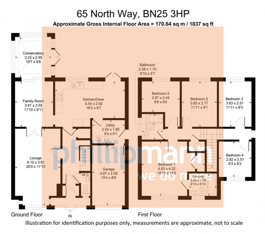 Floorplan for North Way, SEAFORD