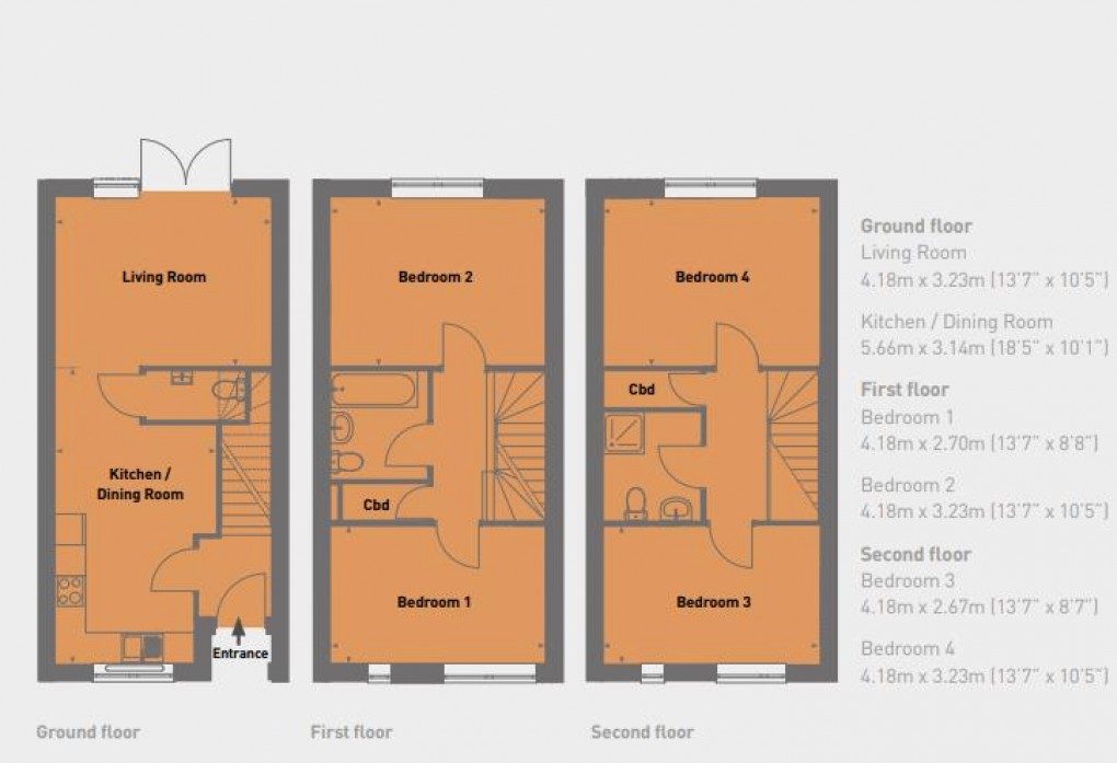 Floorplan for Fountain Row, Newhaven