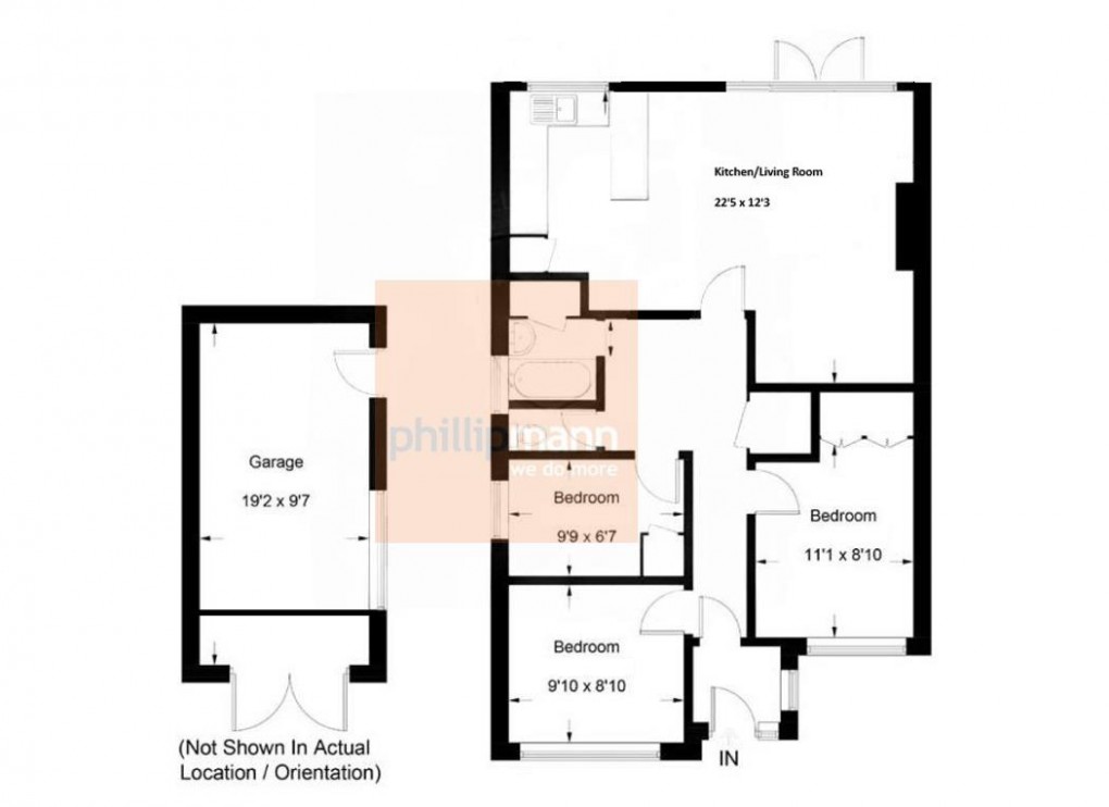 Floorplan for Lee Way, Newhaven