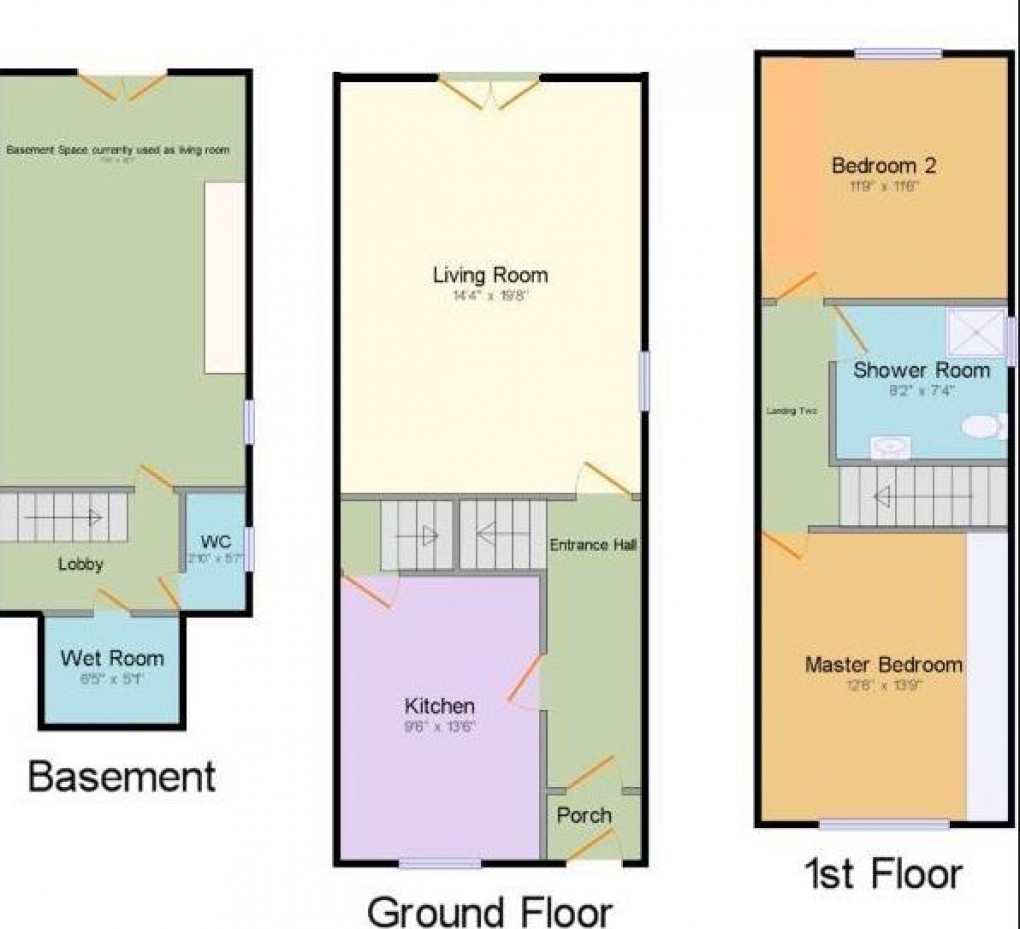 Floorplan for Norman Road, Newhaven