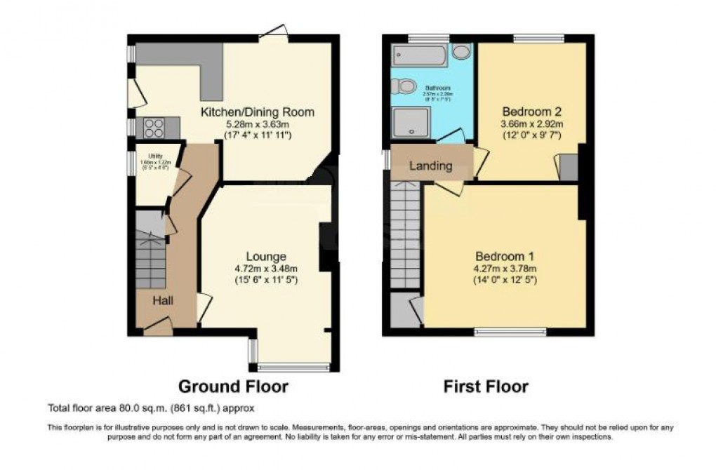 Floorplan for Alfriston Road, Seaford