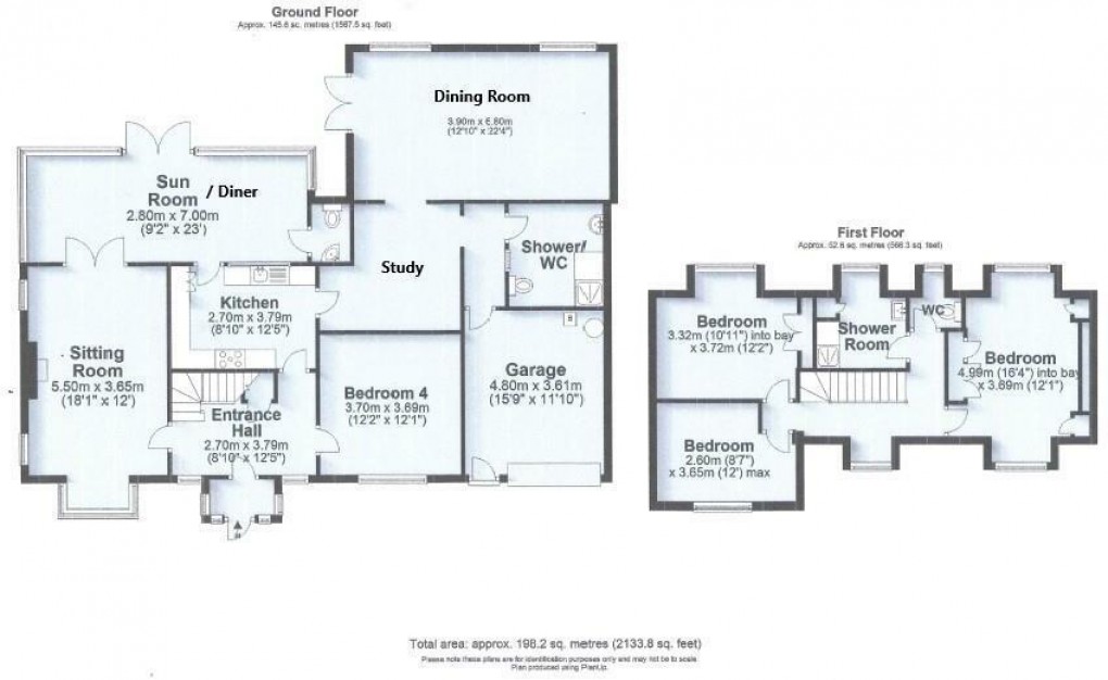 Floorplan for Hawth Way, SEAFORD